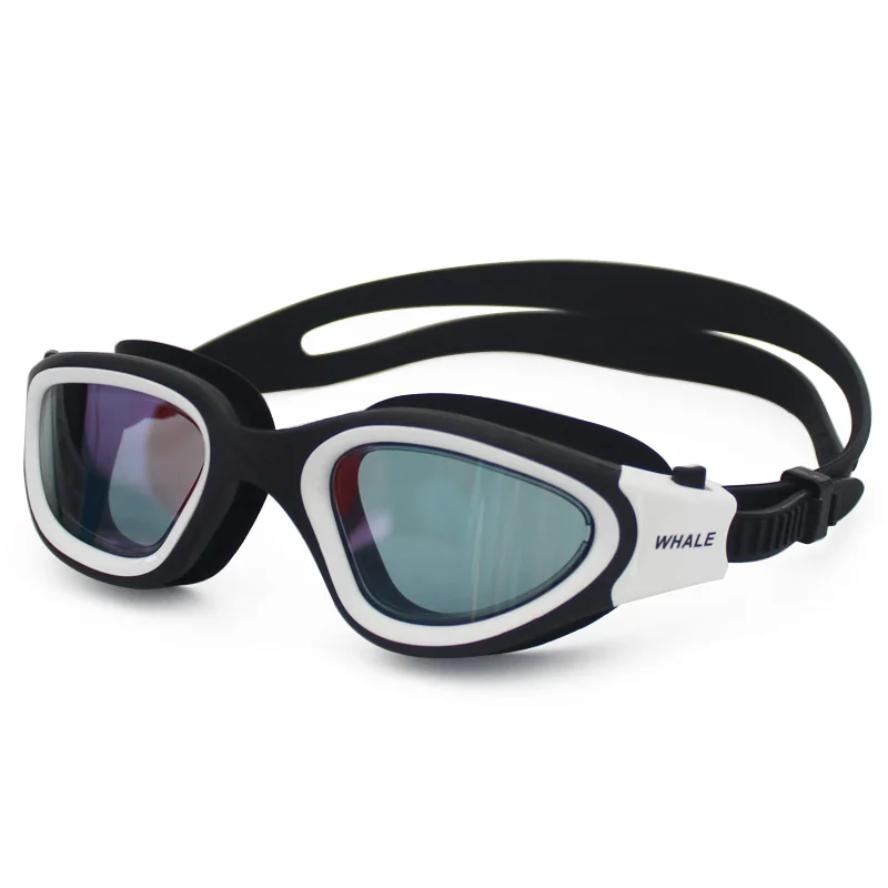 Очки для плавания с УФ защитой и прозрачными линзами профессиональные