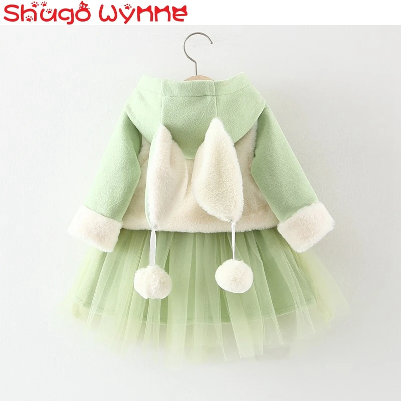 Зимние платья для маленьких девочек костюм стеганый бархатный детский жилет