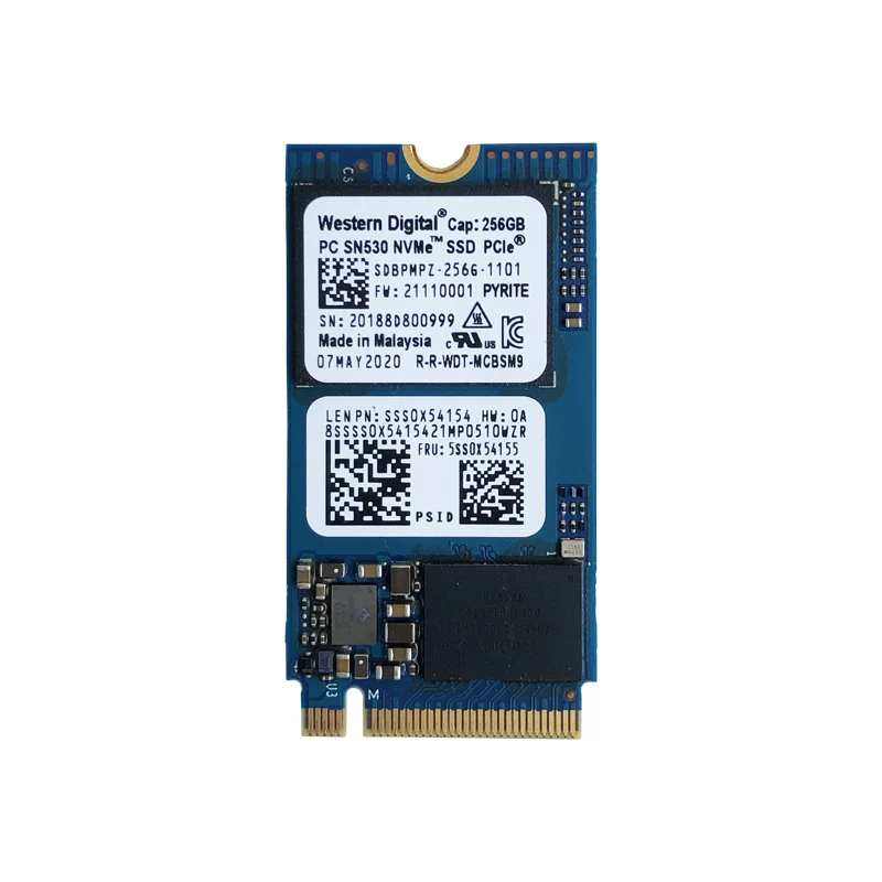 Western Digital SN530/LENOVO AM620/SAMSUNG PM991 M.2 2242 твердотельный накопитель NVME 256G жесткий диск для