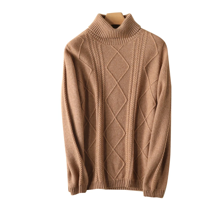 Однотонные свитера искусственный кашемировый свитер толстые пуловеры 2020