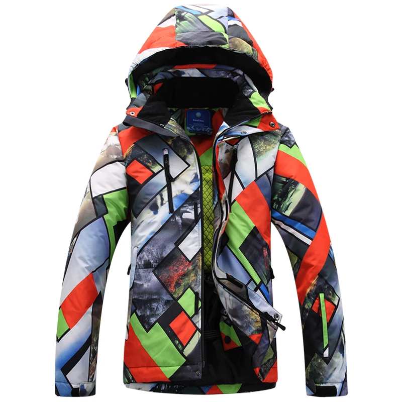 Мужской лыжный костюм теплая водонепроницаемая куртка для пеших прогулок осени
