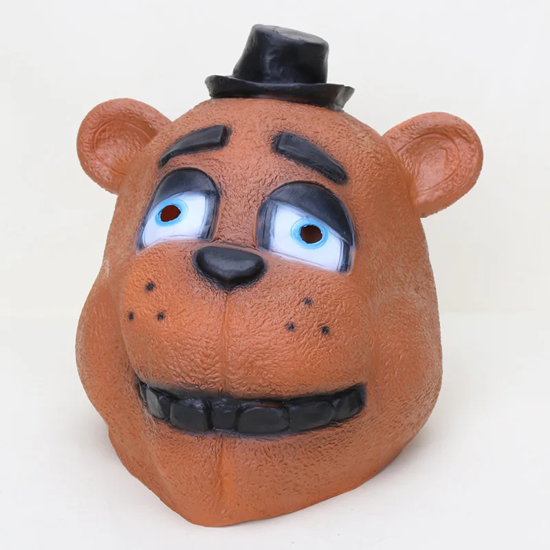 Маска пять ночей у Фредди маска медведя FNAF foxy chica Freddy Fazbear для детей украшения