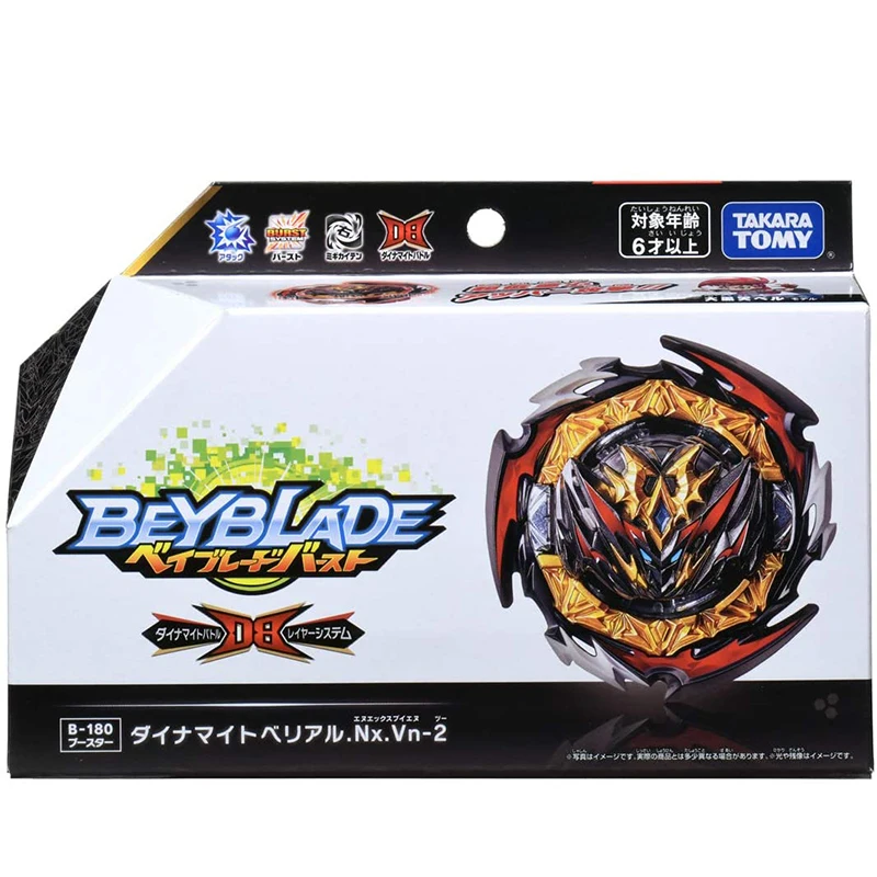 В наличии B180 оригинальный Takara Tomy Beyblade BURST динамит боевой усилитель Belial Nexus Venture-2 -
