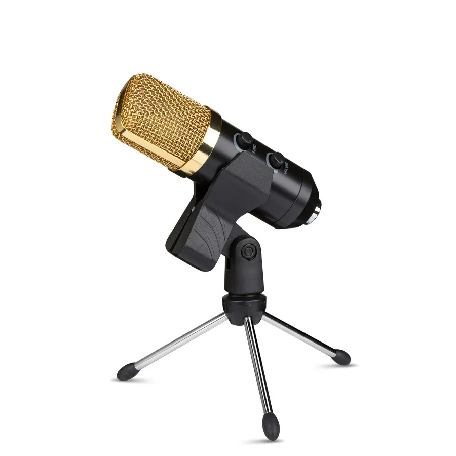 Конденсаторный USB-микрофон MAMEN металлический кардиоидный микрофон для записи