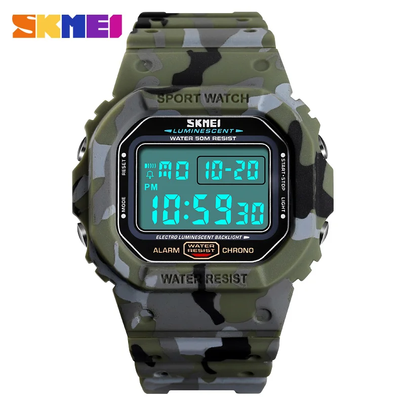SKMEI 1471 Waterproof Luminous Digital Watch Military Sports Men Wristwatch Men's Watches Relogio Masculino relojes para hombre