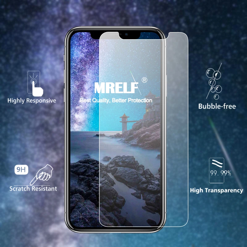 Закаленное стекло для iPhone 7 6 6s Plus 8 X R на 11 Pro MAX XS Защита экрана Защитная