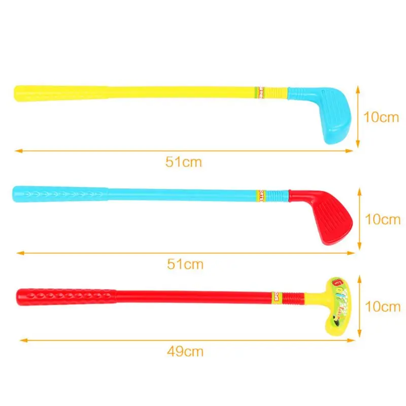 

Kids Golf Set Plastic Mini Putter Golf Club Toy Child Funny Sports Outdoors Exercise Parent-child Game