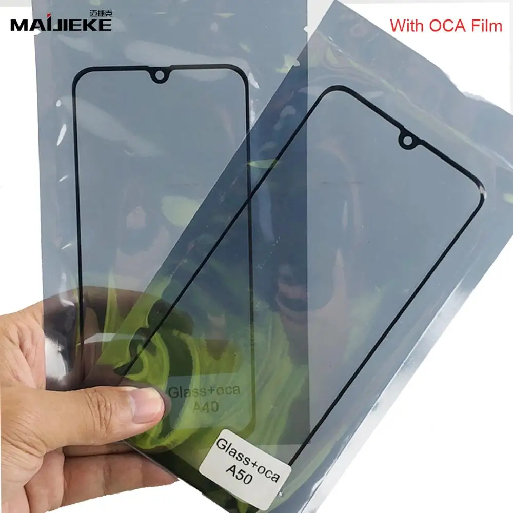 10 шт. сенсорный ЖК экран для Samsung Galaxy A6 A8 Plus J4 + J6 plus M30s M10s A70s A40s передний стеклянный
