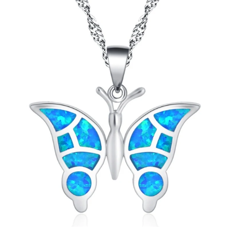 

New European and American butterfly women's necklace Personality Trend Temperament Charm Women's Necklace Gift Jewelry wholesale
