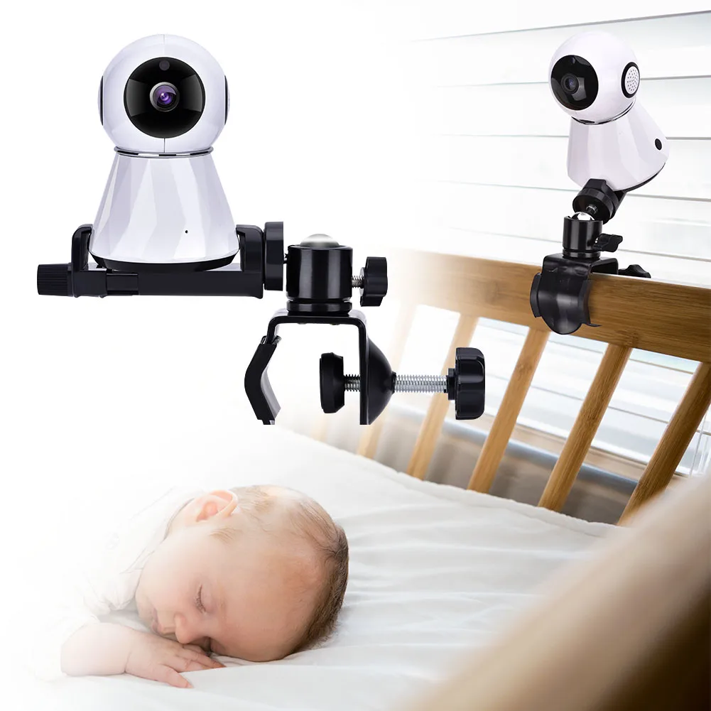 Puseky baby monitor Mount вращающийся на 360 градусов стабильный кронштейн для крепления камеры baby monitor Стабилизатор камеры черный