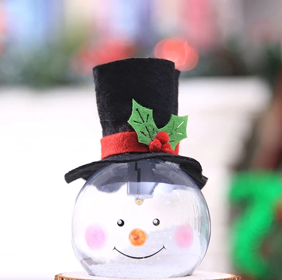 1 pieza de adornos navide&ntilde;os para el hogar, adornos para &aacute;rbol de Navidad, decoraci&oacute;n navide&ntilde;a de A&ntilde;o Nuevo, colgantes para el hogar, bola artesanal-5
