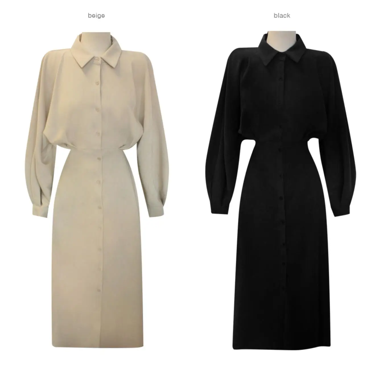 

Fashion Long Sleeve Shirt Dress Women's Summer Vintage Button Midi Dresses Za Female Casual Loose Party Robe Vestido Maxi