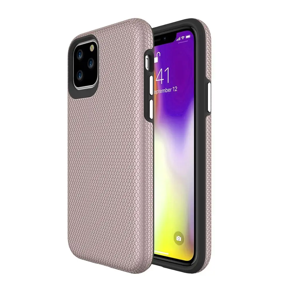 Hanven triangle Case series чехол для телефона iPhone 11 Pro 2019 5 8 дюймов TPU + PC розовое