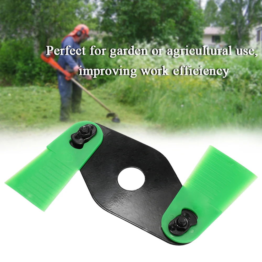 2 зубца головка для садового триммера газонокосилки прополки металлические