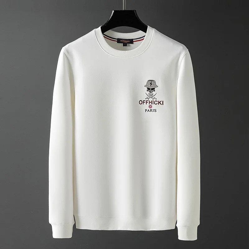 

Men's Sweatshirt 2020 New Sweatshirt Printed Round Neck Top Sweatshirt Base Shirt European Brand Light Luxury Trendy Brand