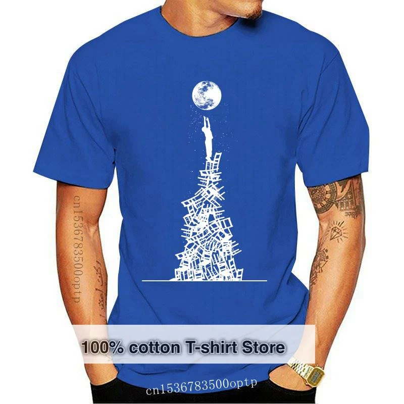 

Новинка 2021, креативная Мужская футболка из 100% хлопка толщиной г/кв. М, Повседневная Свободная забавная Мужская футболка, футболки, мужская ф...