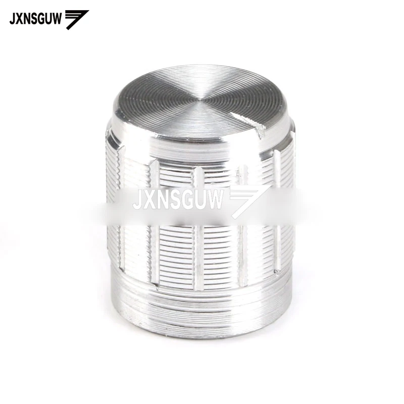 

10PCS Silver 15*16.5 potentiometer knob rotary switch volume adjustment knob hat