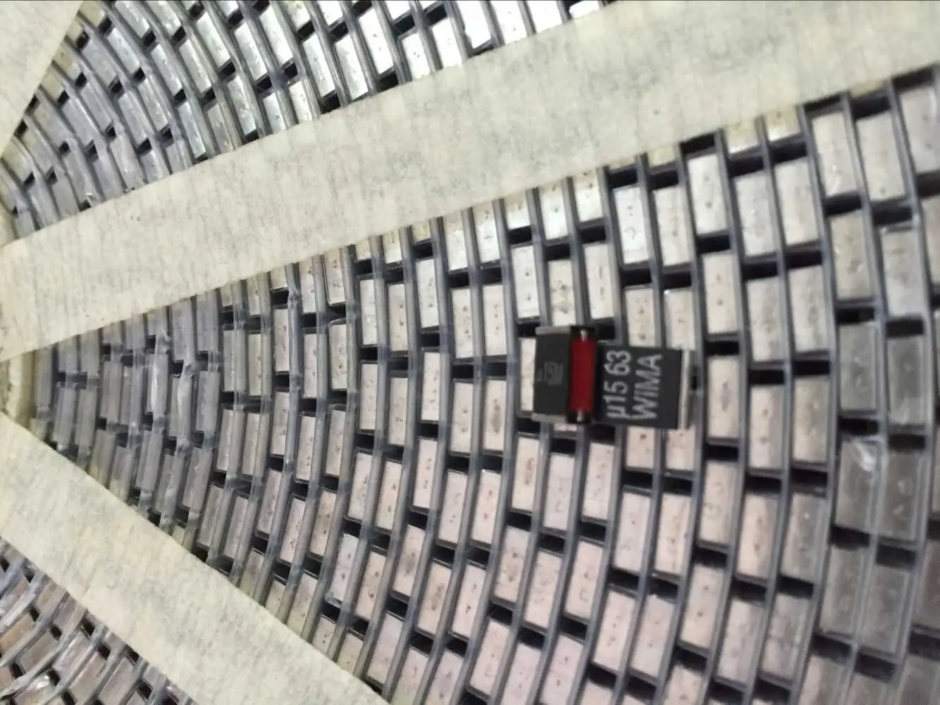 30 шт. оригинальный продукт Германия красная головка WIMA черный 63V 0,15 мкФ 154 безэлектродная аудио муфта емкость Бесплатная доставка