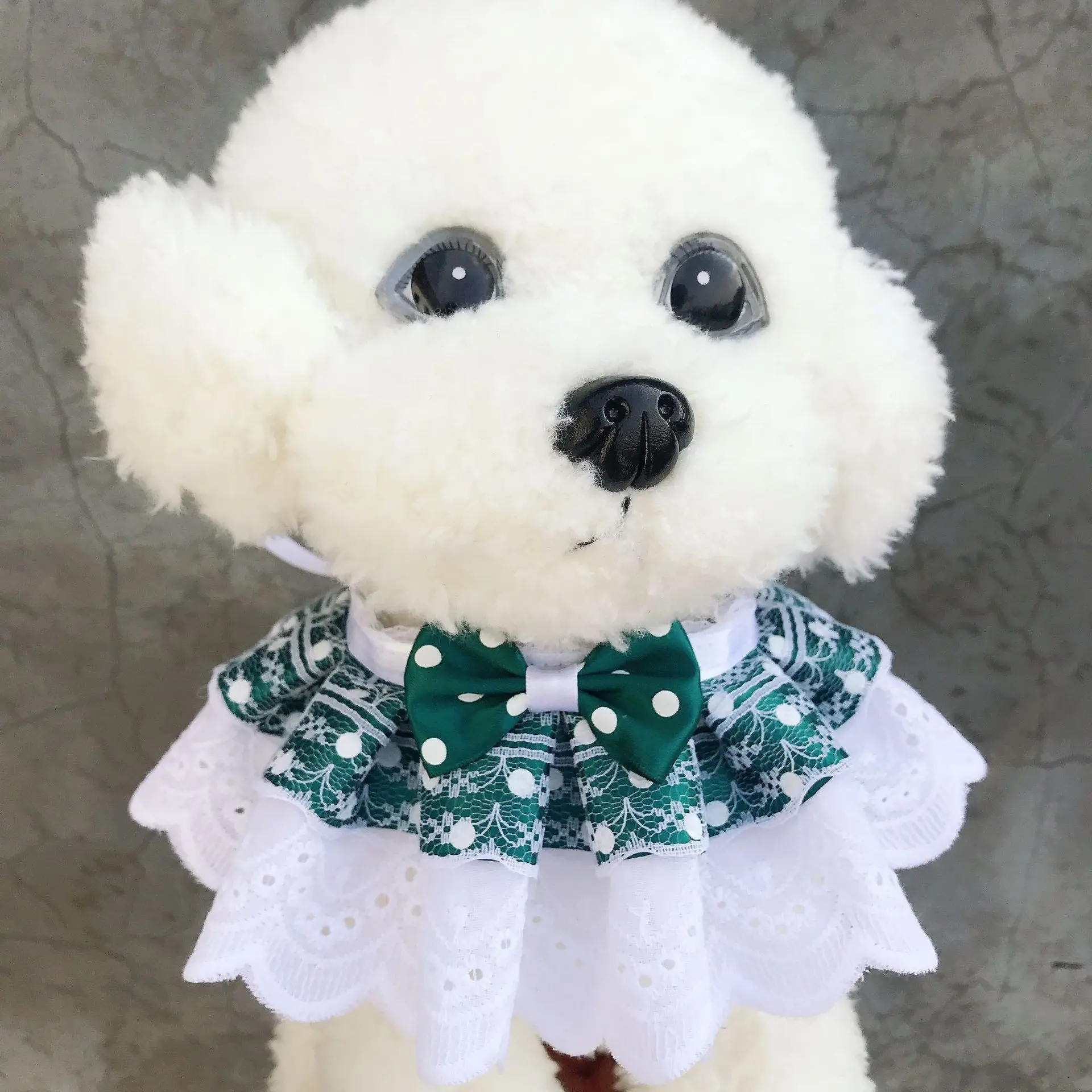 

Клетчатый шарф для животных кружевной комбинезон Собака слюнявчик, полотенце для слюней ювелирных изделий декоративная котенок с кружевно...