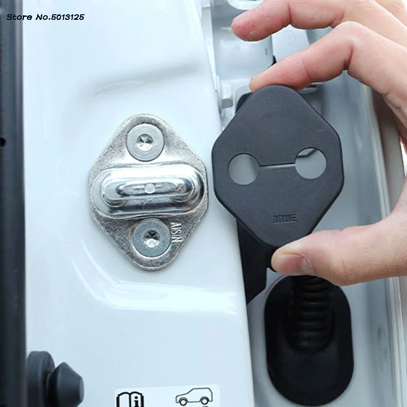 

Car Door Lock cover Protective Buckle Cover Latch Stop Anti Rust Car accessories For Mazda CX5 CX-5 2017 2018 2019 2020 2021