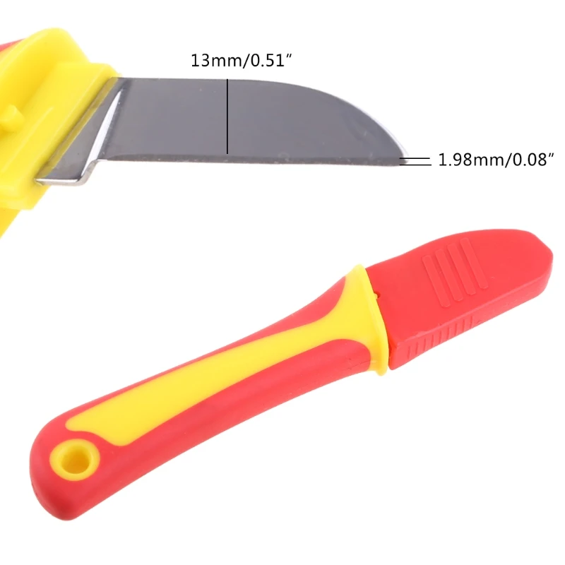 1 шт. Режущий инструмент для электрика ремонта нож с пластиковой ручкой ручные