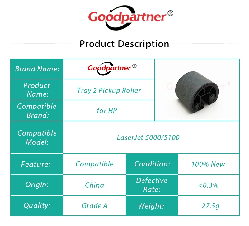 Лоток для пикапа HP LaserJet 5000 5100 5000dn 5000gn 5100dtn 5100Le 5100tn 2 бумажных вала 5X 5100dn | Компьютеры