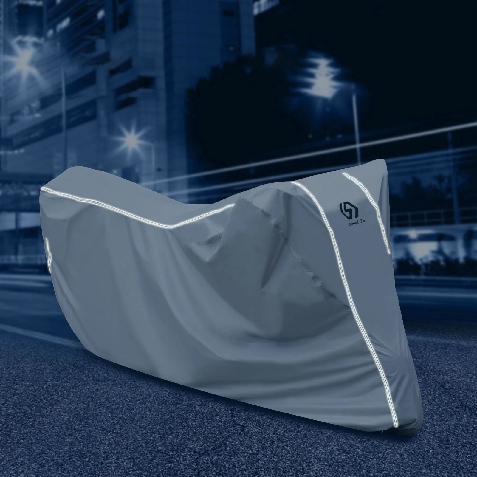 

Motorcycle Cover Moto Rain Cover Outdoor UV Protection Bike Scooter Waterproof Dustproof Cool Down Indoor Lock-holes Design