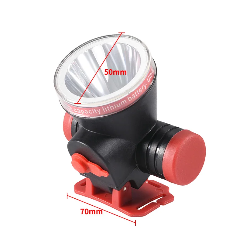 GIJOE светодиодный налобный фонарь водонепроницаемый пластиковый корпус 2000LM