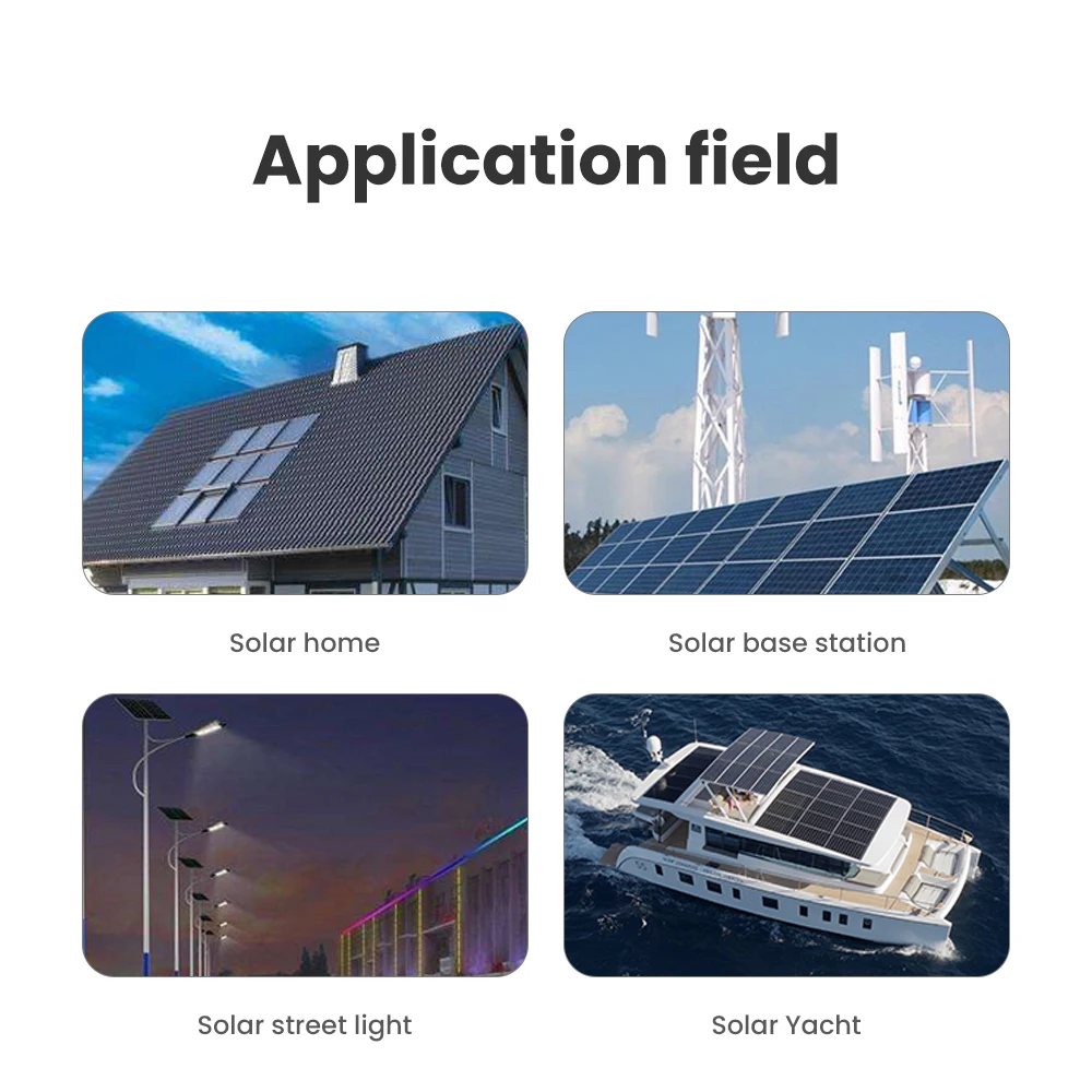 Контроллер заряда солнечной батареи SUNYIMA ШИМ регулятор панели с ЖК дисплеем 4 USB 12