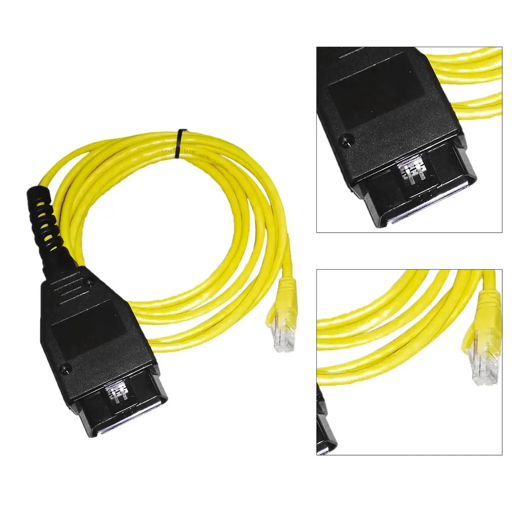 

Ethernet to OBD Interface Cable High Performance E-SYS ICOM Coding F-series For BMW ENET 2M Fault Codes Diagnostic Scanner