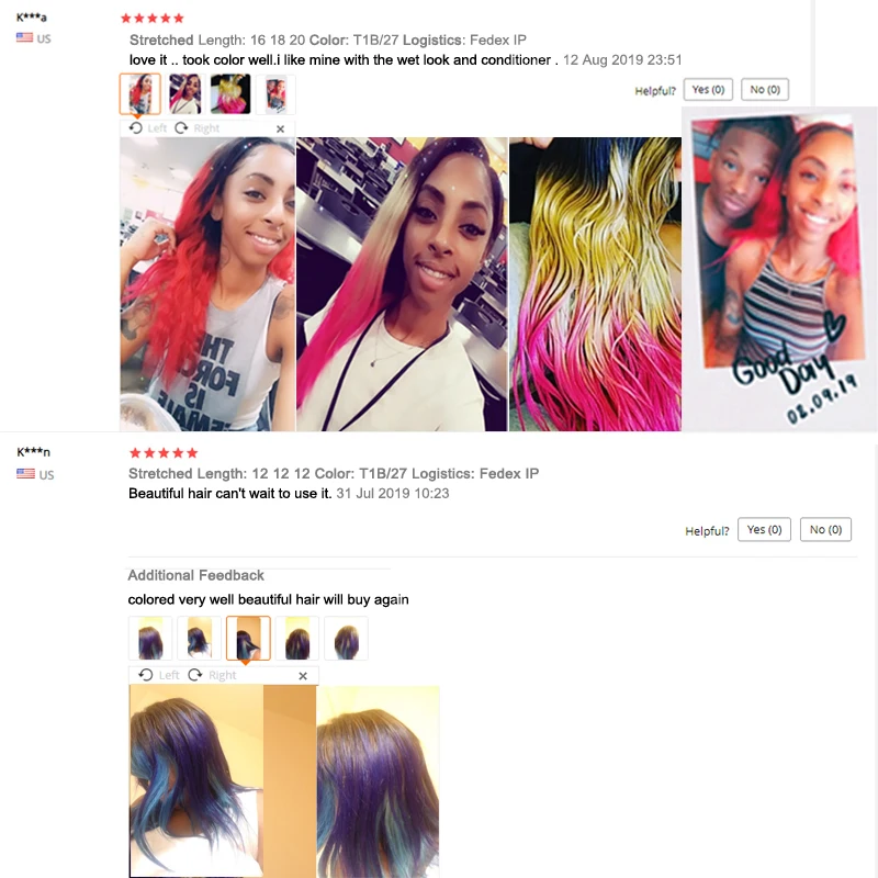 Только блонд 1/3/4 пряди волнистые бразильские волосы пучки человеческих волос Ombre