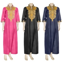 md 2021 south africa dashiki clothes ladies ankara dresses african women dresses muslim fashion abaya gold embroidery maxi dress