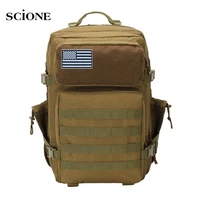 50l camping backpack military bag men travel bags tactical army molle climbing hiking outdoor sac de sport luggage bag xa482a
