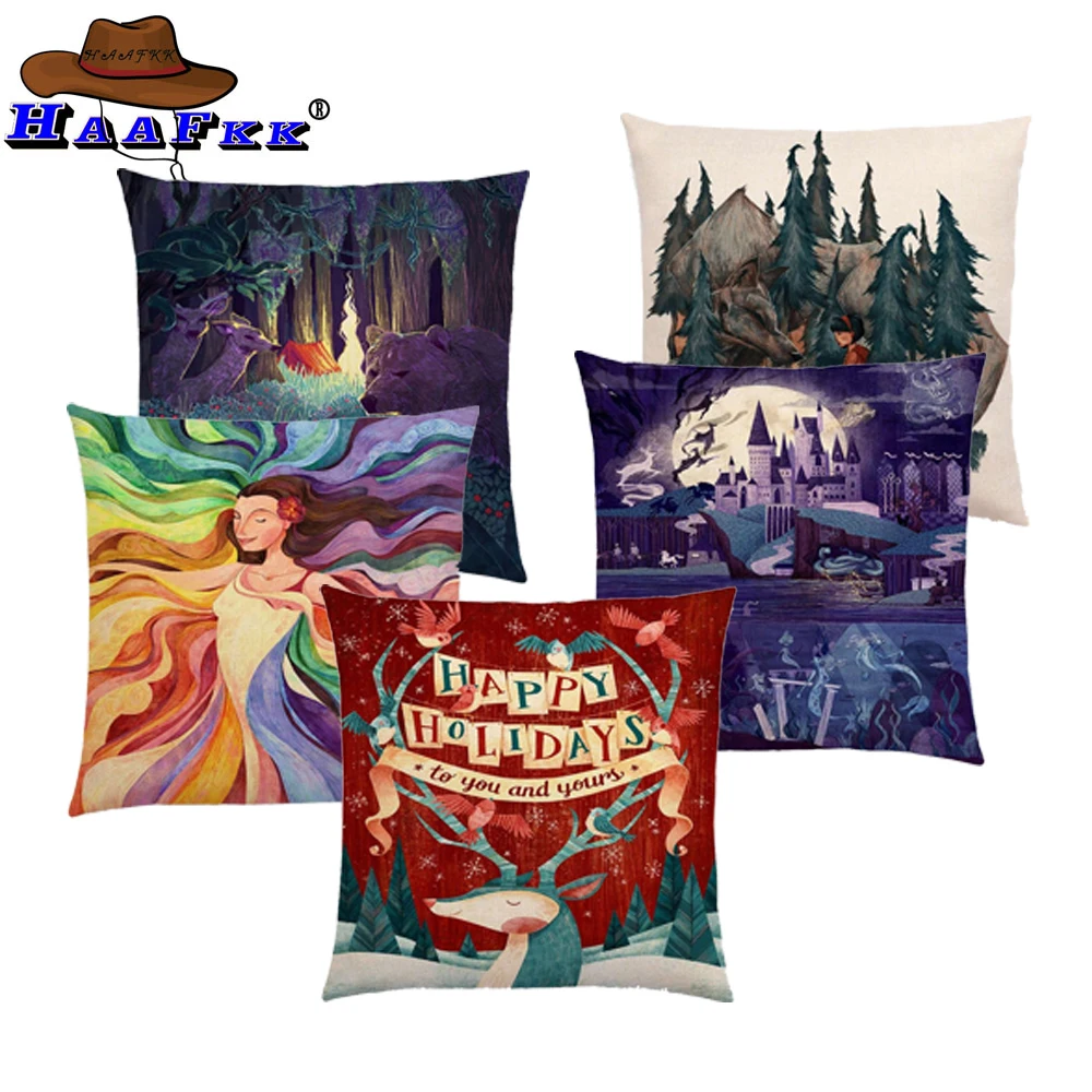 Женский волшебный замок в Хогвартсе сказочный планшетофон стиле ретро чехол для