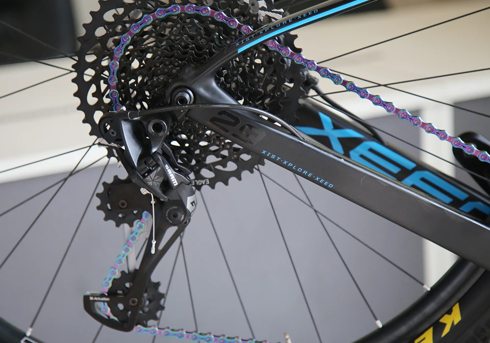 SUMC X10L X11L X12L велосипедная цепь 10S 11S 12S Красочные для MTB/шоссейного велосипеда для Shimano/SRAM 20 30 11 22 33 12 Скоростей 116л/цепь