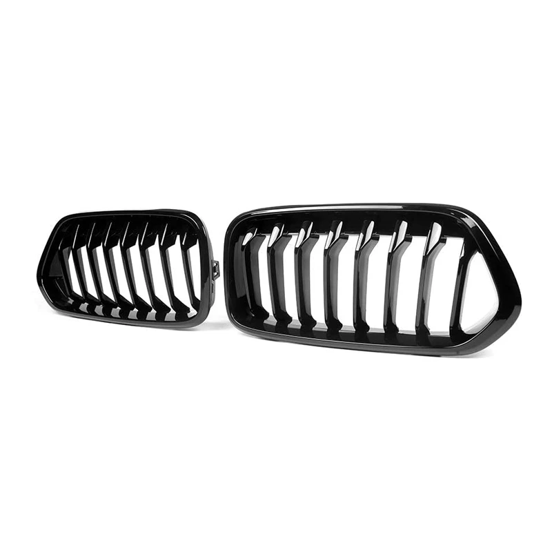 

Car Front Kidney Grille Gloss Black Compatible for-BMW X2 F39 SUV 2018-2020