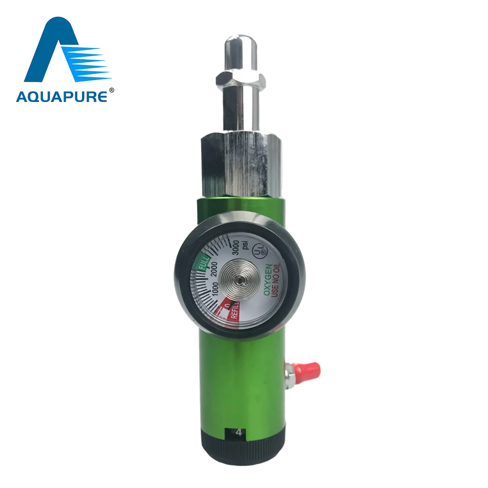 

Low flow brass oxygen pressure regulator for Brazil oxygen cylinder