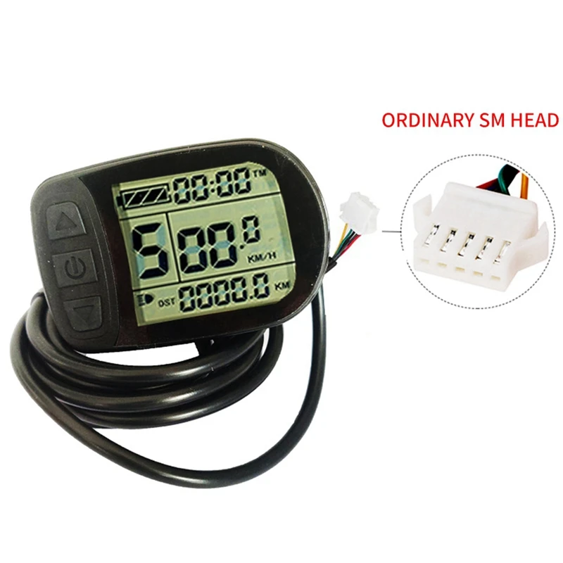 

Electric Bike Display SM Connector KT LCD5 Display Ebike Parts for E Bike KT Controller 36V/48V