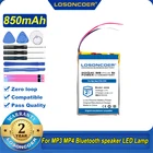 LOSONCOER 850mah 3,7 V Lipo cells 043040 403040 литиевая полимерная аккумуляторная батарея для MP3 MP4 Bluetooth динамика светодиодный шки Светодиодная лампа