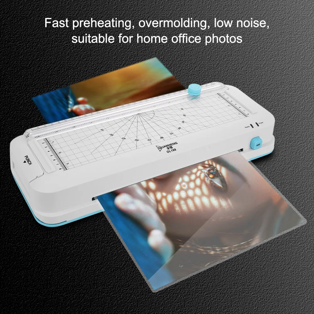 OL188 маленькая машина для запечатывания пластика ламинирующая бумаги формата А4