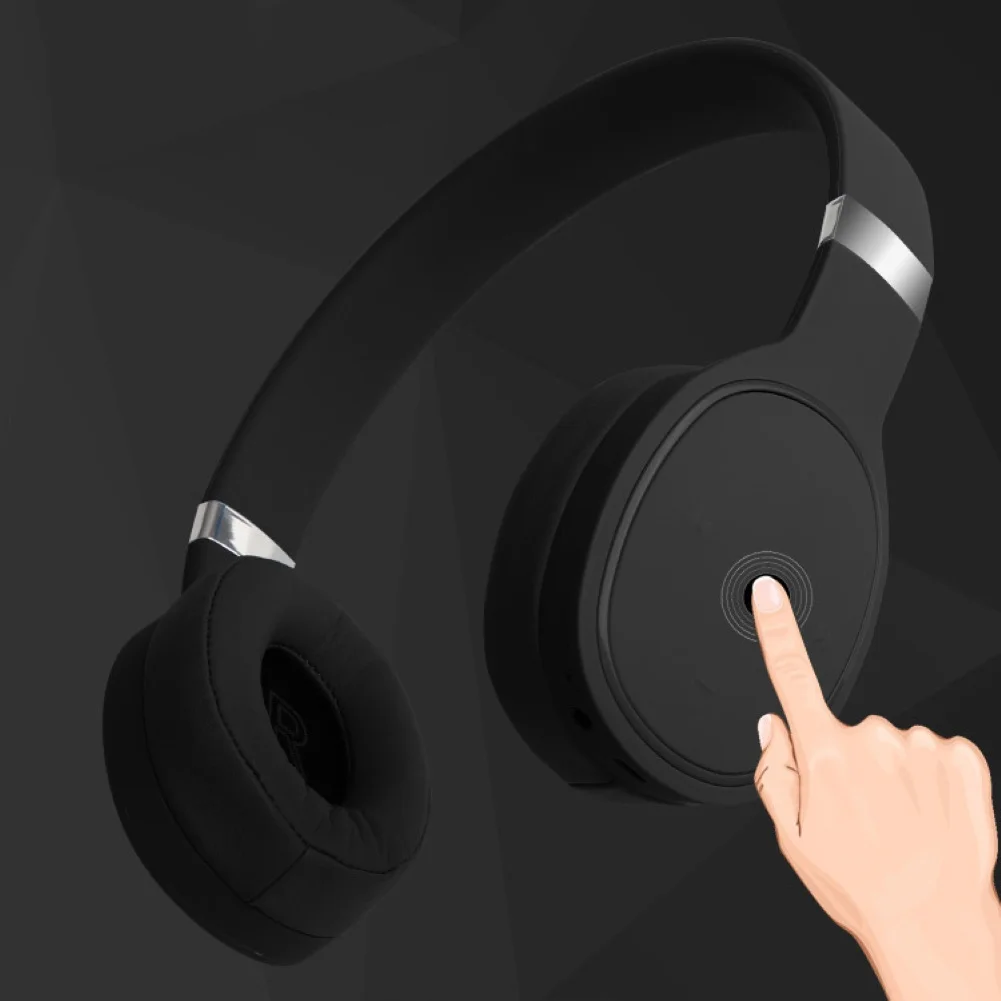 VJ087 активные Беспроводные наушники с шумоподавлением Bluetooth Складные 20 ч Время воспроизведения Hifi глубокий бас bluetooth-гарнитура