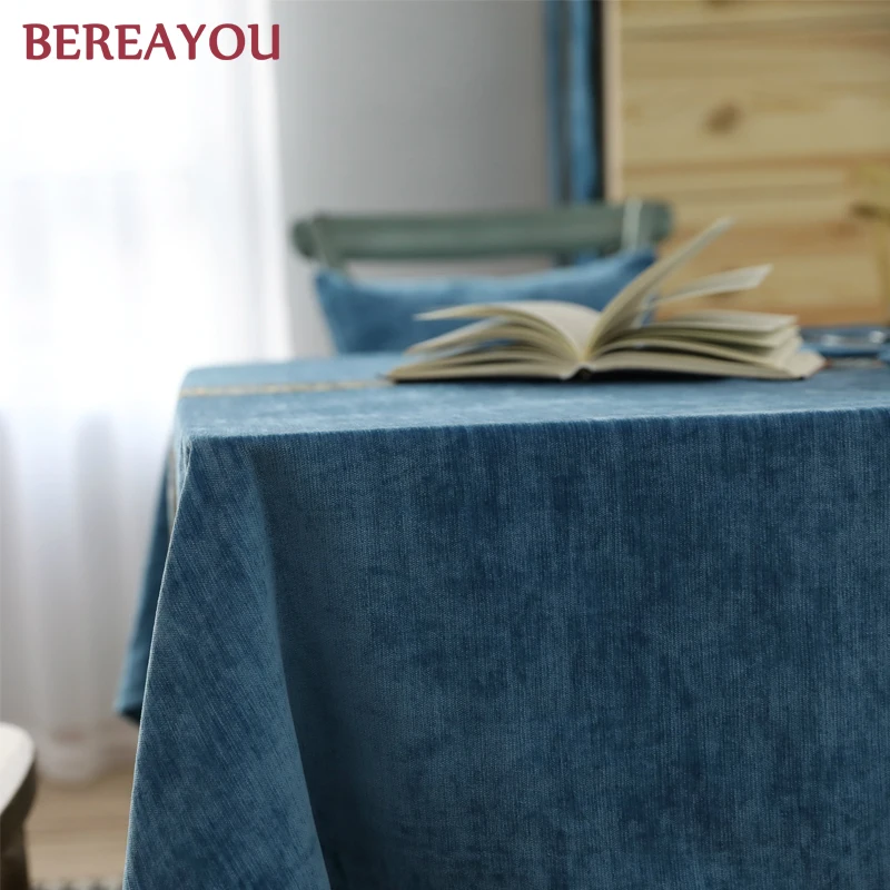 Скандинавские скатерти с вышивкой толстая флисовая винтажная