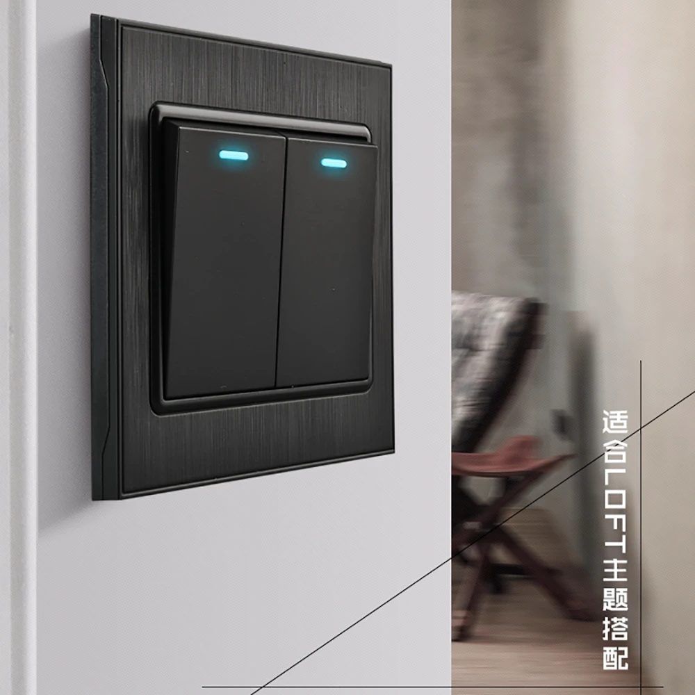 Настенный выключатель и кнопка включения/выключения светильник стандарт ЕС США 1