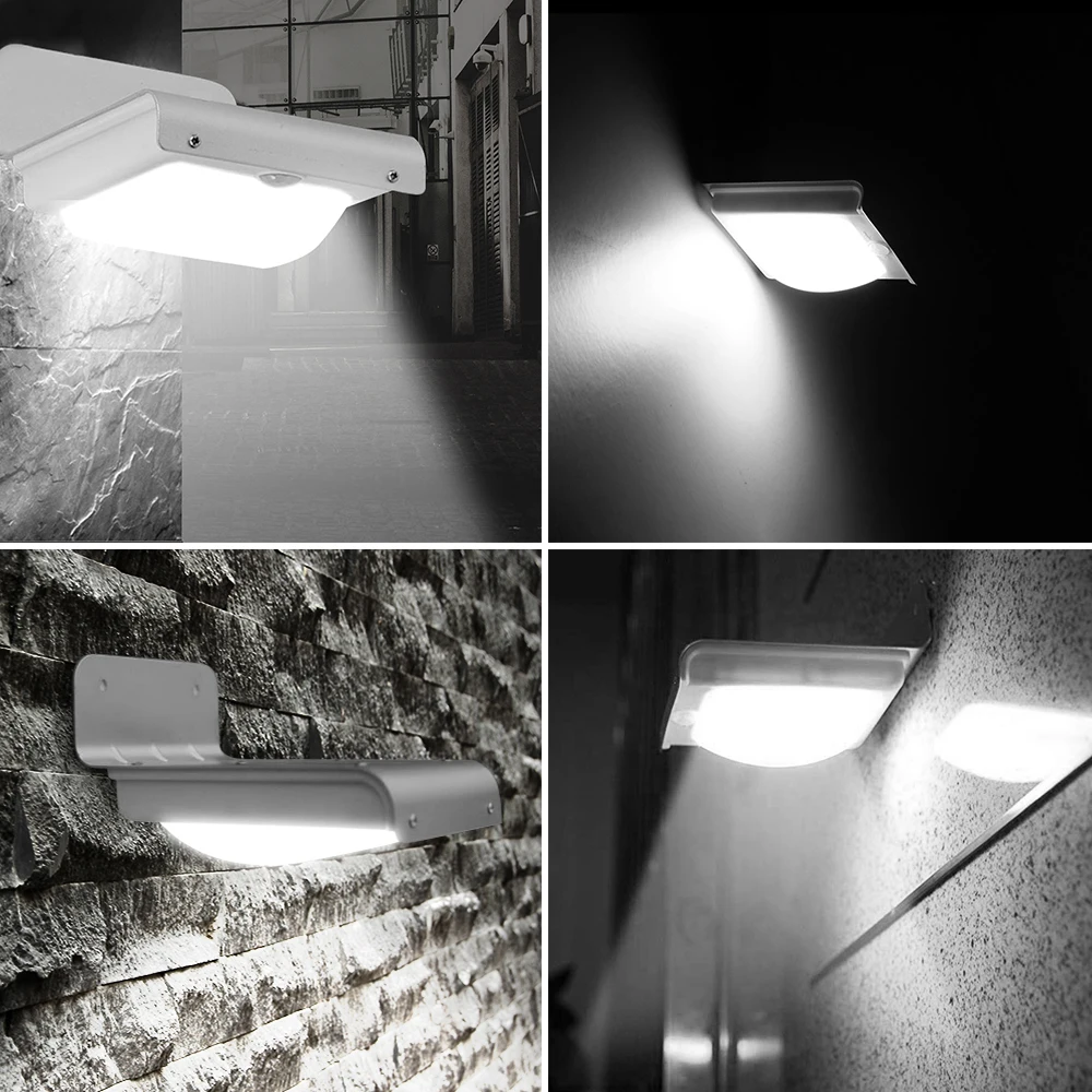 Уличный фсветильник на солнечной батарее с пассивным ИК датчиком движения 16