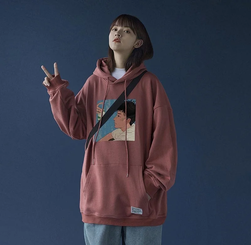 Молочный свитер с капюшоном Женский Осенний 2021 свободный стильный Топ оверсайз