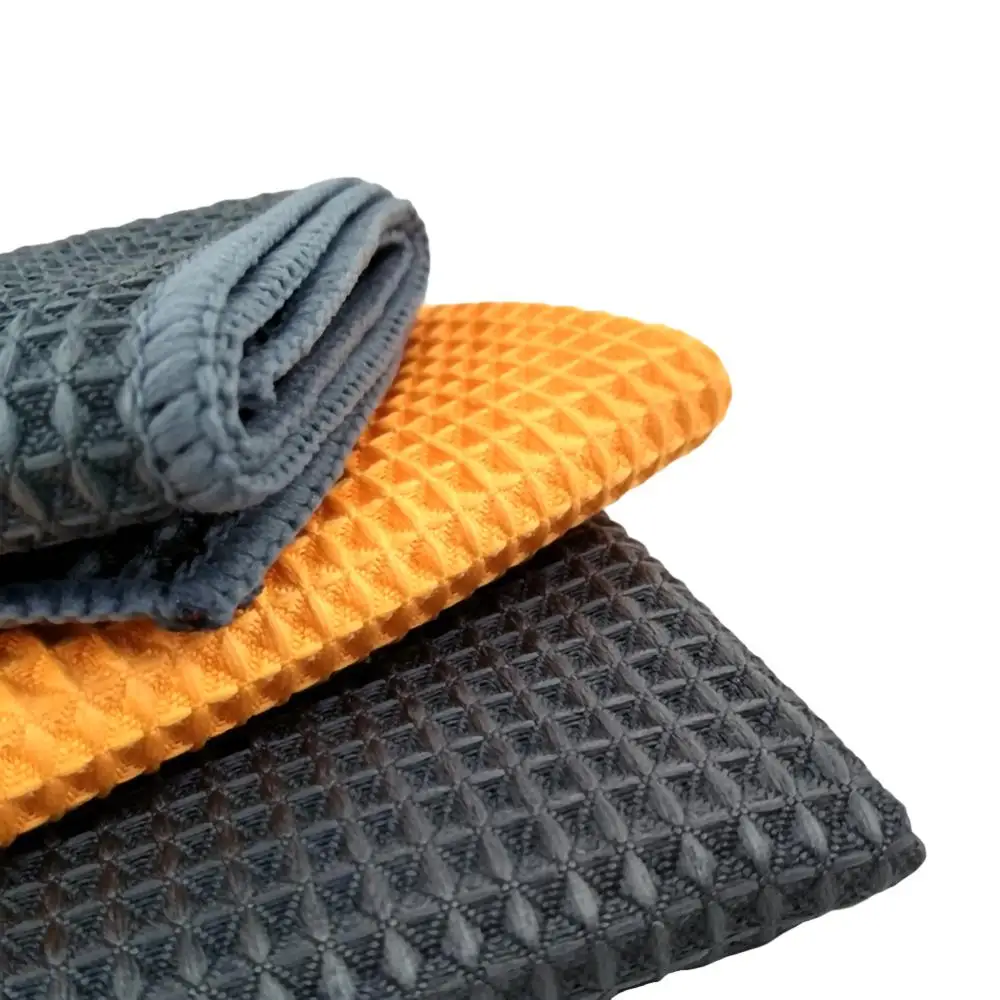 

40x40cm Car Wash Towel Glass Cleaning Wax Polishing Detailing Towel Car Cleaning Microfiber Cloth Kitchen Cleaner