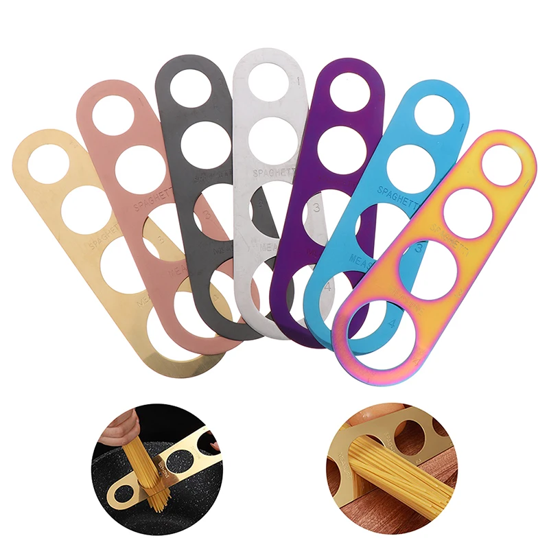 

Pasta Ruler Measuring Tool 4 Serving Portion Spaghetti Measurer Cooking Supplies