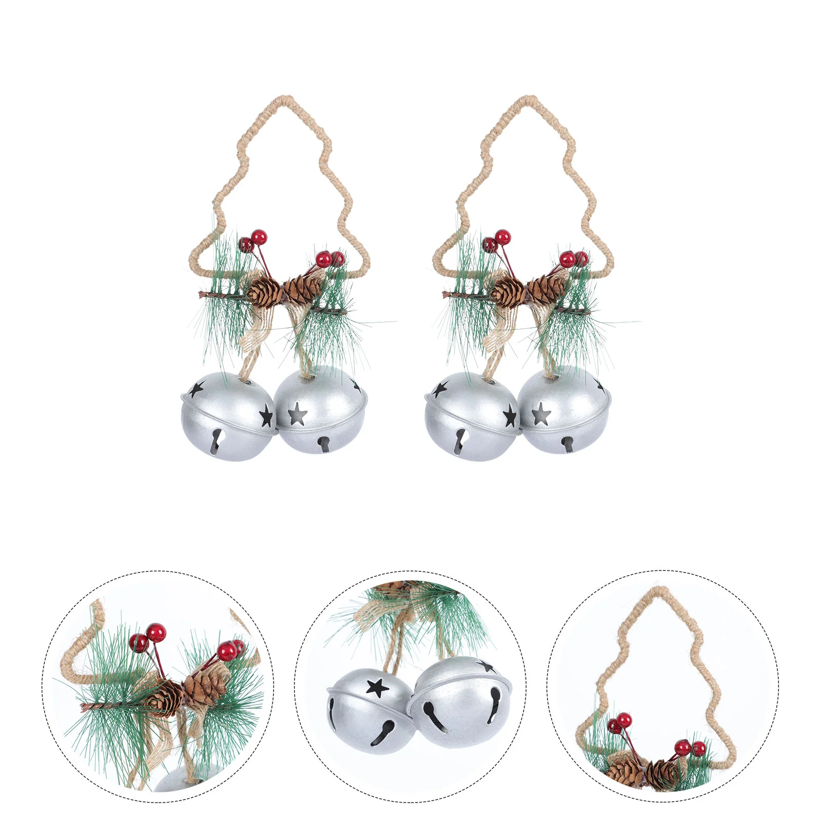 

2 шт., декоративный Колокольчик из кованого железа