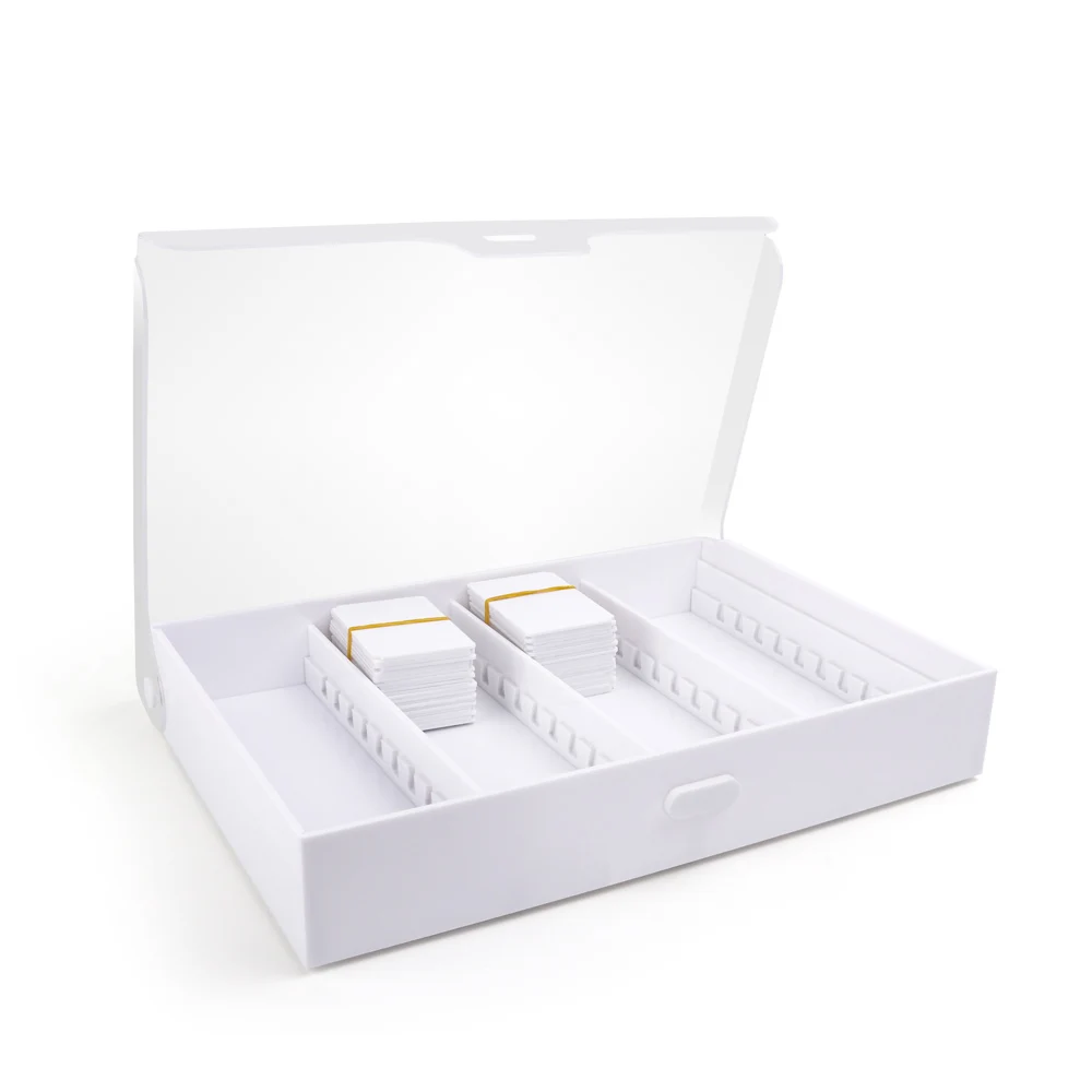 Акриловая панель для демонстрации ногтей двусторонняя стойка нейл-арта