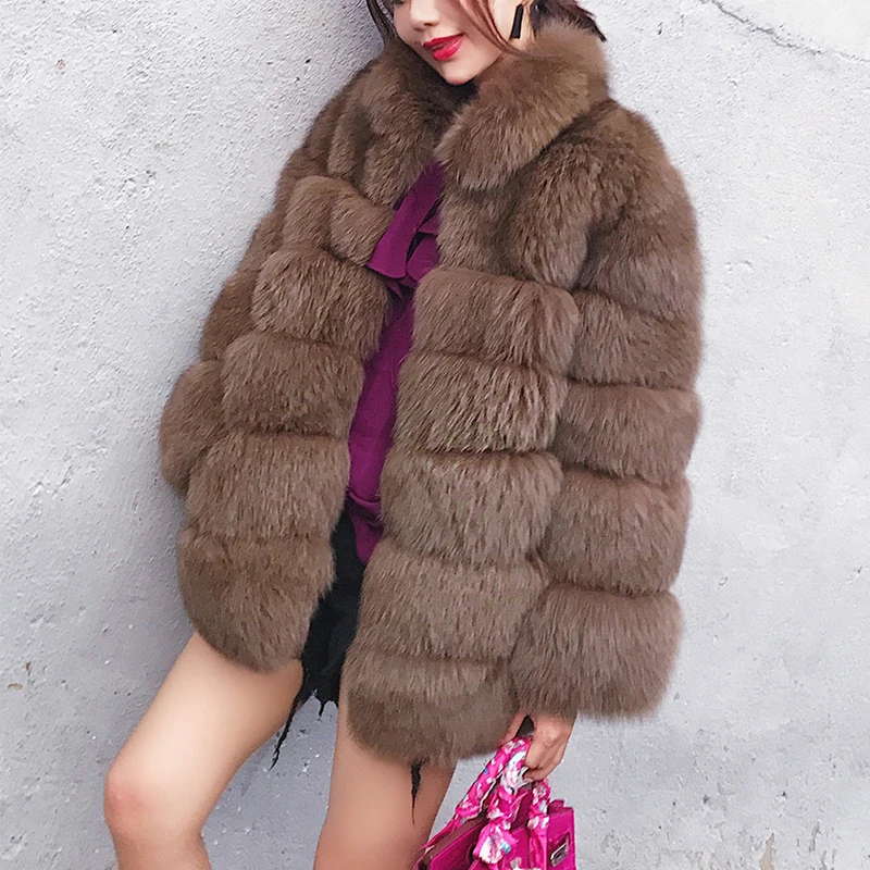 2021 Winter Faux Fur Women's Coat Fashion Streetwear Teddy Coat Jacket Thicken Warm Faux Fur Outerwear Female Fur Fluffy Jackets